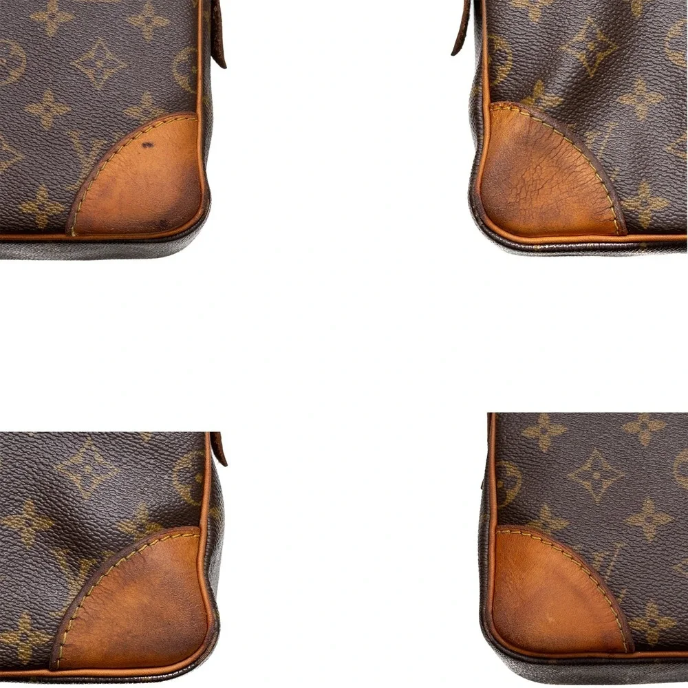 Louis Vuitton Monogram Briefcase Vintage Business Bag France Leather Laptop Case - Picture 13 of 13